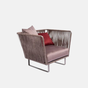 Outdoor armchair TWIST-M lounge