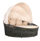 Купити Outdoor lounge sofa Orbit-Twist with an awning від MAIIMO