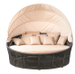Купити Outdoor lounge sofa Orbit-Twist with an awning від MAIIMO