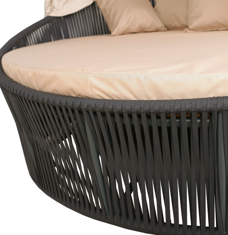 Купити Outdoor lounge sofa Orbit-Twist with an awning від MAIIMO