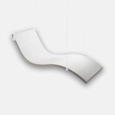 Garden deck chair WAVE