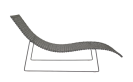 Купити Garden deck chair LUI від MAIIMO