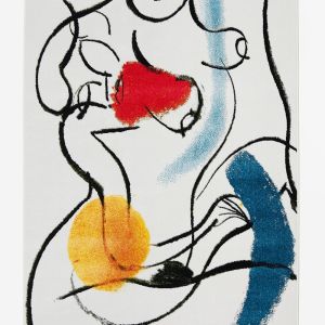 Ковер Woman Laying color